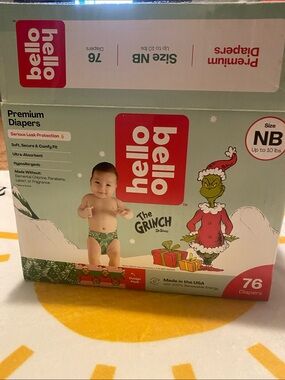 NB Diapers & Month Blanket Bundle